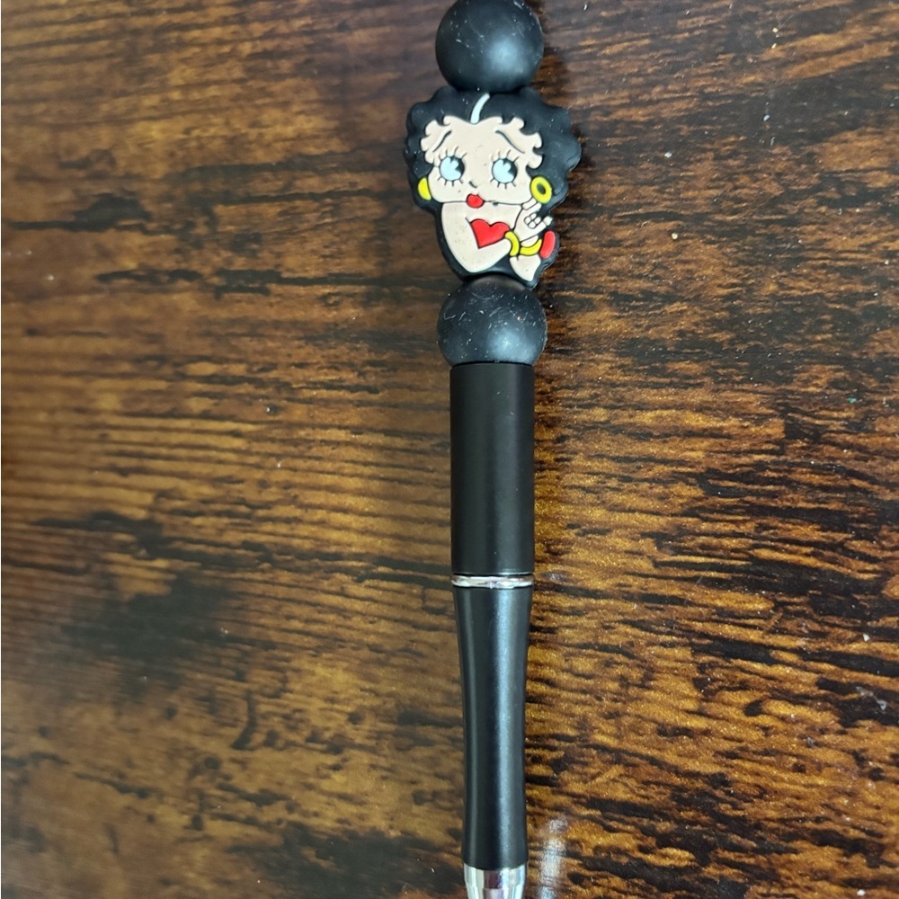 Betty Boop Black and Red Character Pen‎
